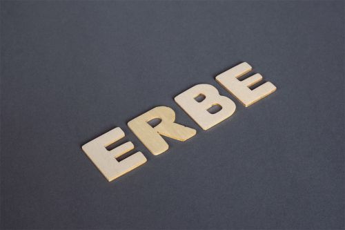 Foto: Erbe Aufschrift